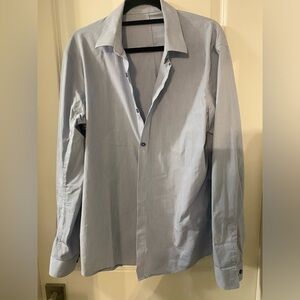 Lululemon XL light blue long sleeve dress shirt